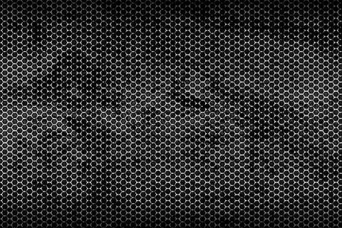 Gray metallic mesh background texture Stock Illustration