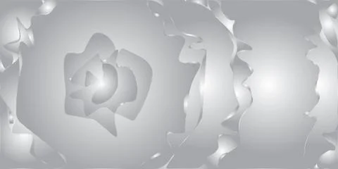 Gray Metallic Smooth Background Illustrazione stock