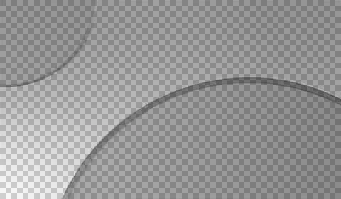 Gray metallic surface with two semicircular shapes  gradient background wit.. Stockillustratie