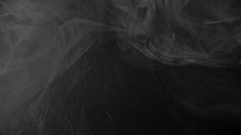 Gray Mist on Dark Backdrop. Stock Footage 330106471