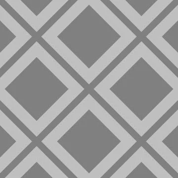 Gray monochrome geometric fabric pattern Illustrazione stock