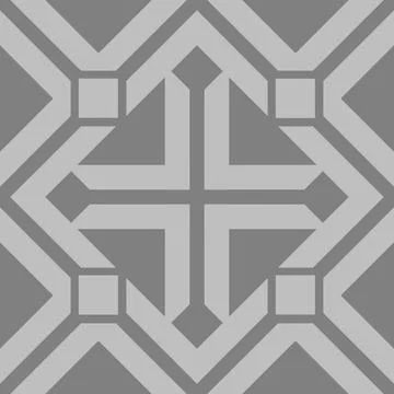 Gray monochrome geometric           Stock Illustration