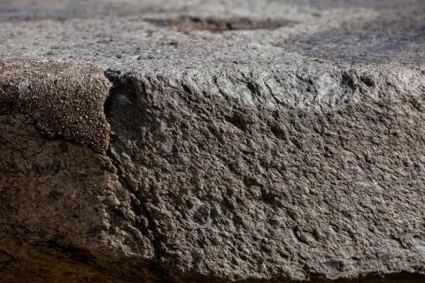 Gray natural stone structure close-up Stock Photos