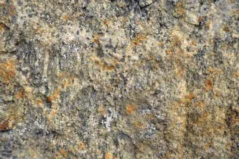 Gray-ocher granite background Stock Photos