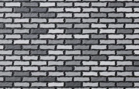 Gray old brick wall 스톡 일러스트