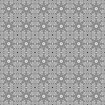 Gray ornate seamless pattern background texture, repeating design, digital .. Stock Illustration