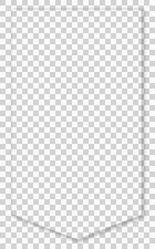 Gray outer shadow in the shape of a rectangular box with a sharp arrow at t.. Illustrazione stock