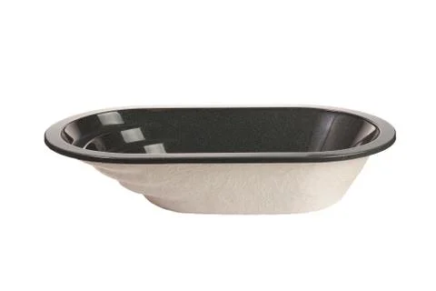 Gray oval washbasin Fotos Stock