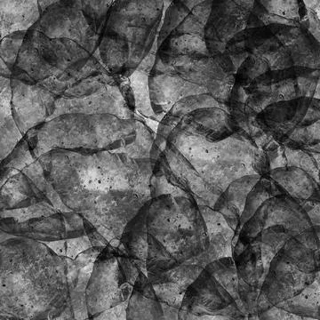 Gray Overlapping Organic Texture Abstract Background Stock Illustration