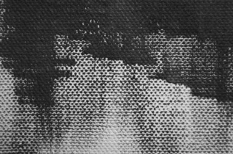 Gray paint on canvas. Abstract background. Stock Photos