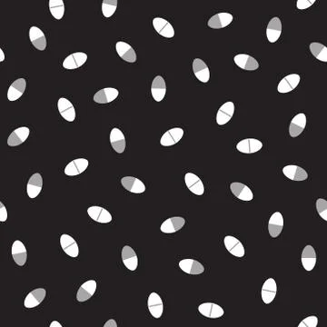Gray pastil pattern. Seamless vector background Stock Illustration