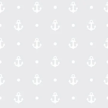Gray Pattern the anchor for textile or card Stock Illustration