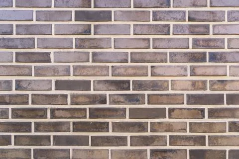 Gray pattern brick wall texture and background. Stock Photos