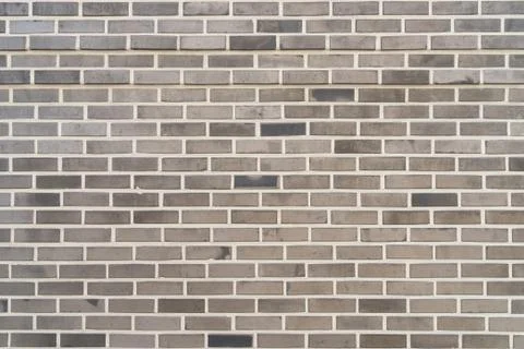 Gray pattern brick wall texture and background. Stock Photos