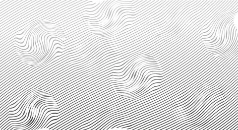 Gray pattern of lines abstract gradient background. Vector 스톡 일러스트