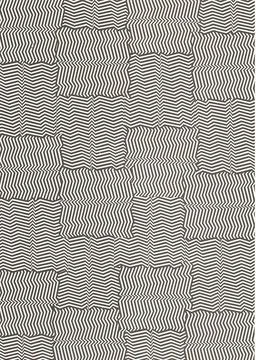 Gray pattern with optical illusion used as wallpaper or background Stock Illustration