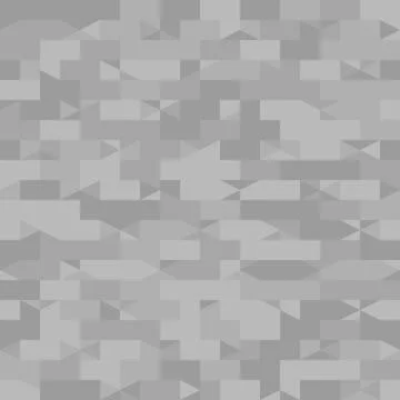 Gray pattern with right triangles and rectangles. Seamless vector background Illustrazione stock