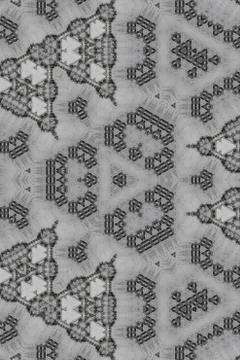 Gray pattern with triangle shapes in gray and black Stock Photos