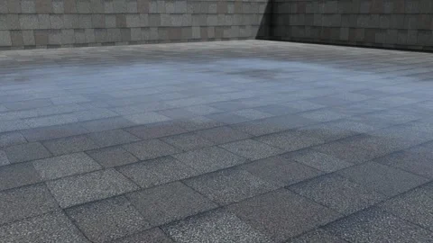 Gray Pavement Stone Wall Texture Background Video stock 347176248