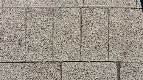 Gray paving stones with large rectangular elements. Close photo. Stock Photos