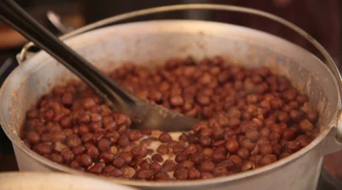 Gray peas Stock Footage 33733090