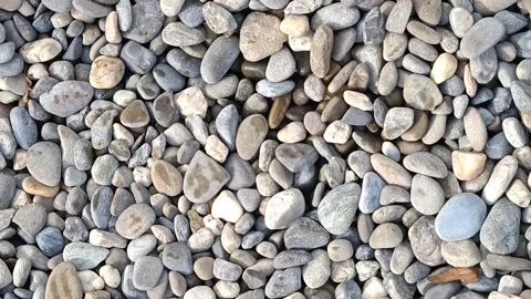 Gray pebbles 스톡 동영상 318847681
