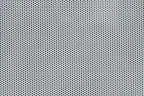 Gray Perforated Window Film Pattern Stock Photos