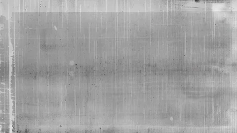 Gray Photocopy Scanlines with Distressed Border on Vintage Texture Surface Stock-Footage 327920529