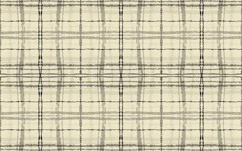 Gray Plaid Pattern. Seamless Picnic Fabric. Stock Illustration