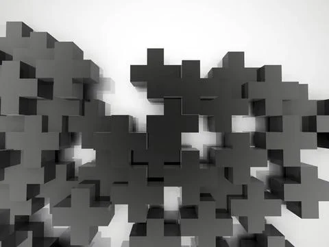 Gray pluses Abstract image with gray plus symbols on white background Copy... Stock Photos