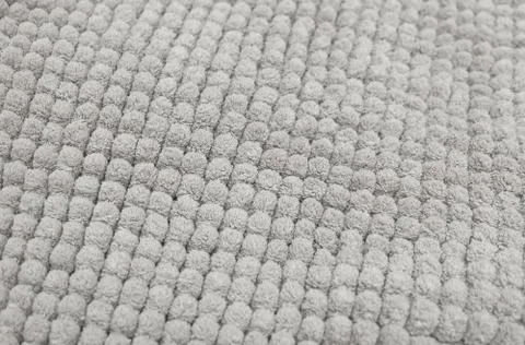Gray Plush Fabric Texture Pattern Stock Photos