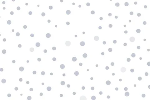 Gray Polka Dots Background. Seamless Pattern. Stock Illustration