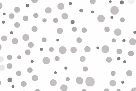Gray Polka Dots Background. Seamless Pattern. Stock Illustration