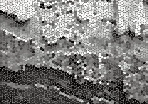 Gray polygonal mosaic 3d background, a modern vector background for a banner Stock Illustration