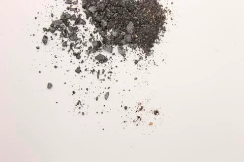 Gray powder Eyeshadow Foto stock