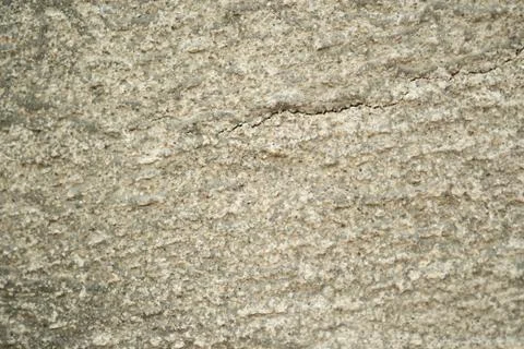 Gray putty, texture cracked wall Stock Photos