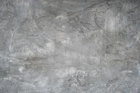 Gray putty, texture cracked wall Stock Photos