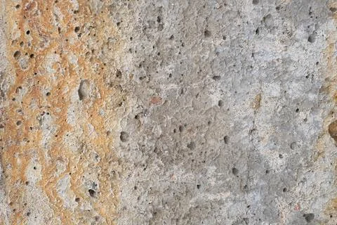 Gray putty, texture cracked wall Stock Photos