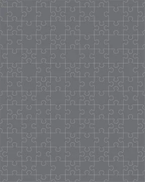 Gray puzzle, seamless Stock Illustration