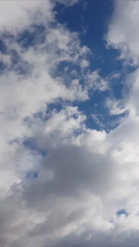 Gray rain clouds are moving Stock Footage 264490374