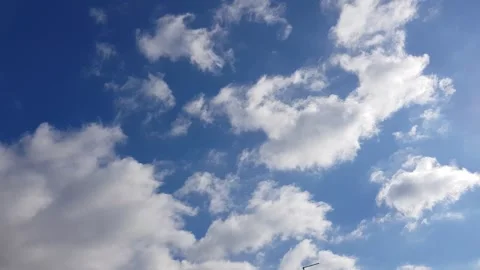 Gray rain clouds are moving Video stock 264493338