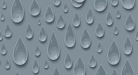 Gray raindrop pattern background Stock Illustration