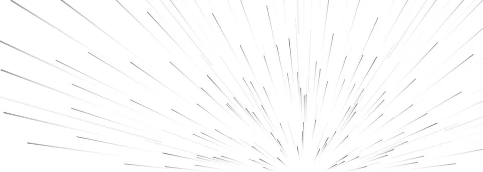 Gray rays comic transparent explosion. Halftone, pop art style effect Stock Illustration