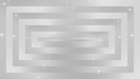Gray rectangles with sparkling stars, abstract design Stock-Footage 331647235