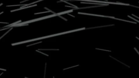 Gray rectangular bars drifting slowly in dark background Stock Footage 335978736