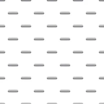 Gray rectangular button pattern Stock Illustration