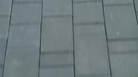 Gray rectangular paving slabs pattern moving smoothly with motion blur Stock Footage 337122844