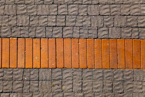 Gray &amp; red tiles background Foto stock