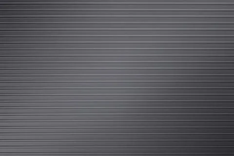 Gray ribbed metallic surface texture and background Stock-Fotos