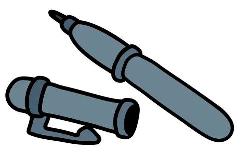 The gray roller Stock Illustration